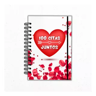 Álbum 100 Citas Juntos - Pétalos Y Corazones