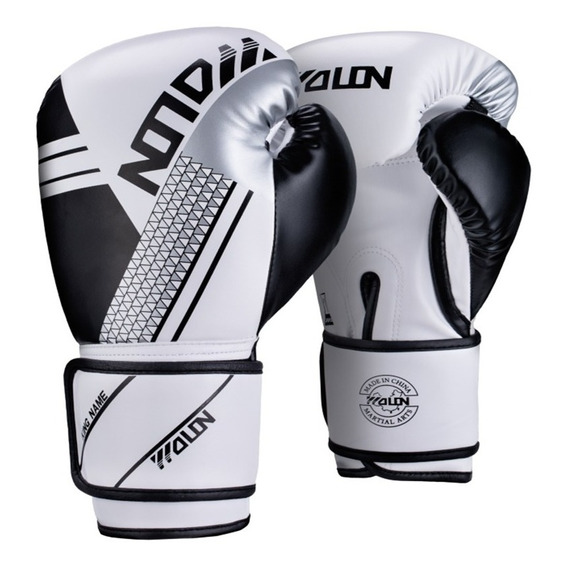 Guantes Boxeo Cuero Sintetico 12oz X Par Q7