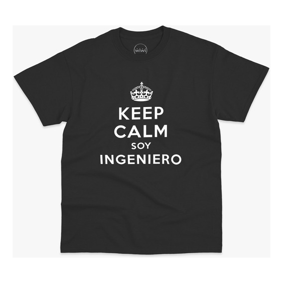 Polera Ingeniero Profesiones Algodón Orgánico Wiwi