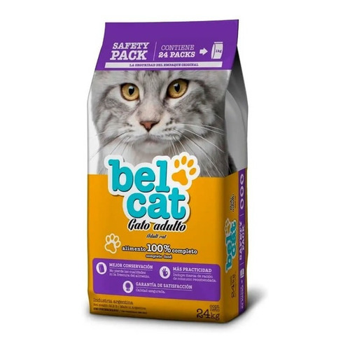 Alimento Vitalcan Belcat Gato Adulto Bolsa De 24kg