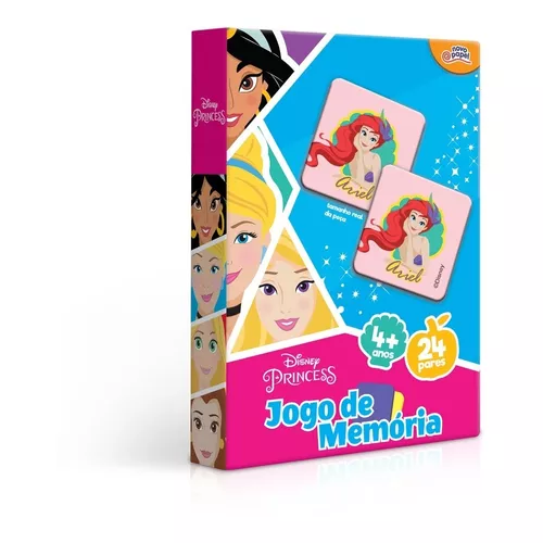 Jogo magnético princesa Disney