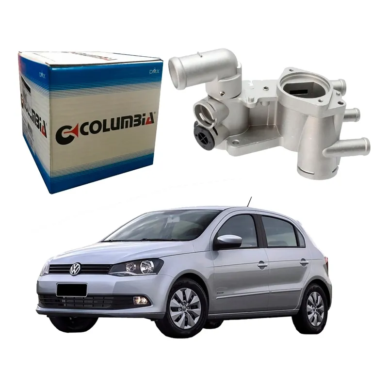 Carcaça Termostatica Aluminio Gol 1.0 1.6 8v 2013 A 2015