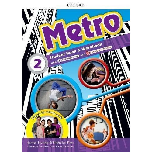 Metro 2 - Student´s Book And Workbook Pack - Oxford