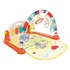 Gimnasio Alfombra De Juegos Con Piano Musical Bebé Huanger Color Naranja