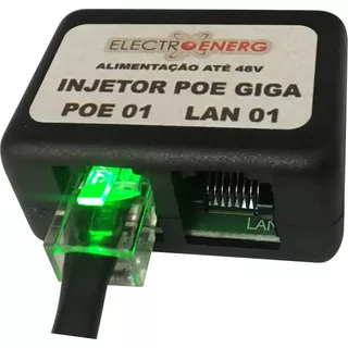 Injetor Poe 05-48v Gigabit 10/100/1000 