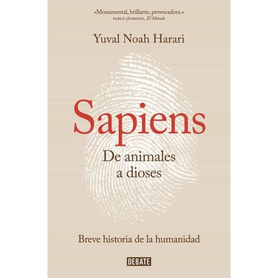 Libro: De Animales A Dioses / Yuval Noah Harari