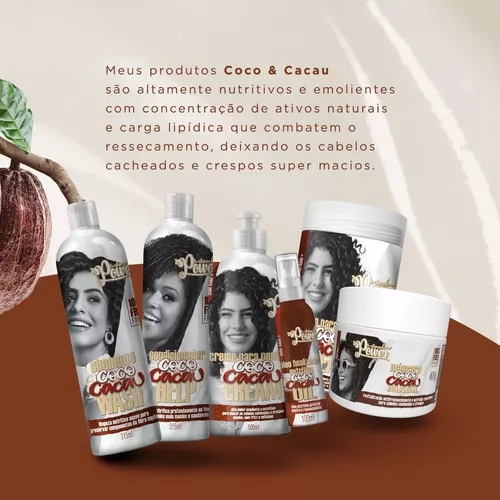 Creme para Pentear Coco & Cacau Cream – CurlyGui Store