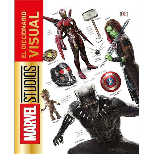 Marvel Studios El Diccionario Visual, De Varios Autores. Editorial Dk, Tapa Blanda En Español
