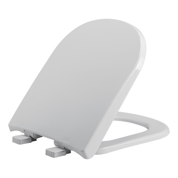 Asiento Para Inodoro Blanco Ferrum Bari Tkwps