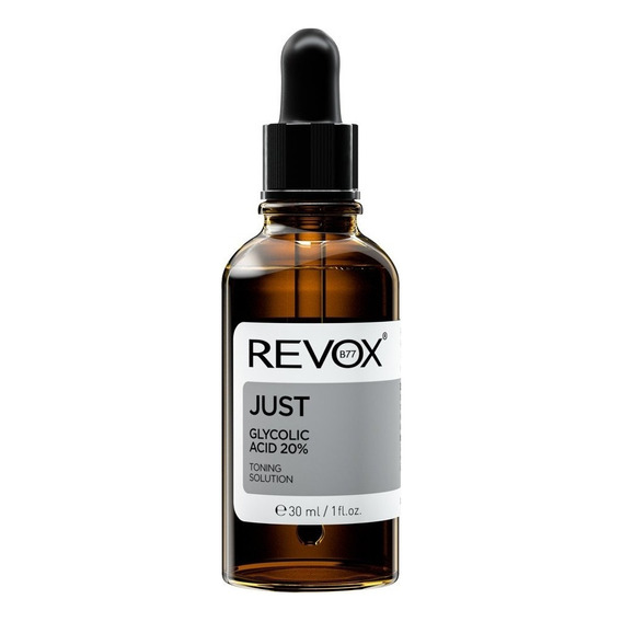 Revox B77 Suero Facial · Ácido Glicólico 20% · Tonificante Momento de aplicación Noche Tipo de piel Mixta/Grasa