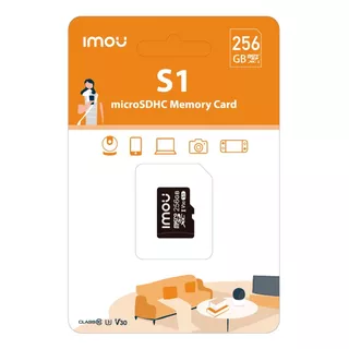 Tarjeta De Memoria Imou Microsd Sdhc S1 C10 Interior 256gb