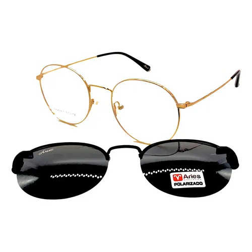 Gafas doradas hombre deals