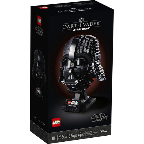 Lego® Star Wars - Casco De Darth Vader (75304) Cantidad de piezas 834