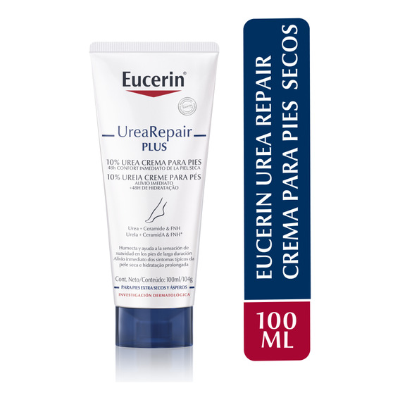 Crema Reparadora Para Pies 10% Urea Eucerin100ml