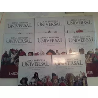 Gran Historia Universal- Larousse- 8 Fascículos