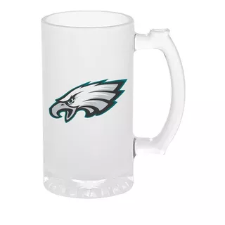 Tarro Cervecero Philadelphia Eagles 16oz=473ml Satinado