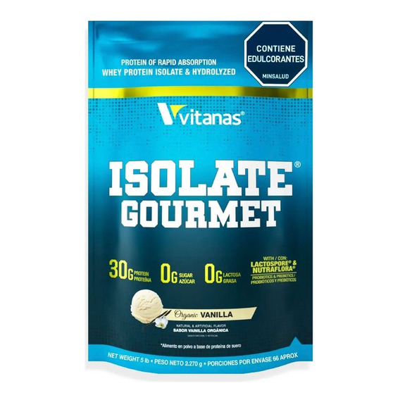 Isolate Gourmet 5 Lb Vitanas - Unidad a $347913