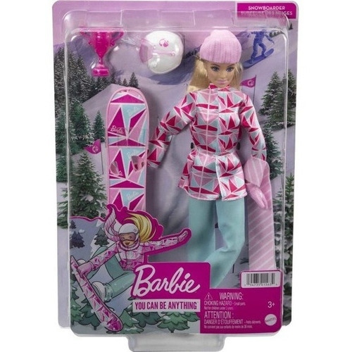 Barbie Articulada Snowboard - Esquí - Nieve -original Mattel