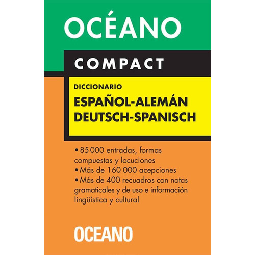 Diccionario Español - Alemán / Deutsch - Spanisch. Tapa Dura