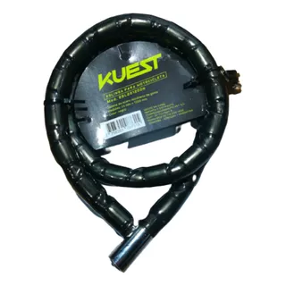 Kuest Esl121200n Color Negro Linga Para Bicicleta Cable De Acero