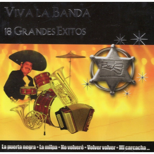 Viva La Banda - 18 Grandes Exitos - Cd Nuevo (18 Canciones) 