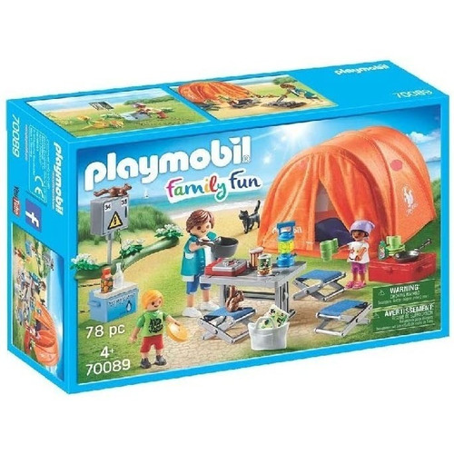 Playmobil 70089 Family Fun Tienda De Campaña