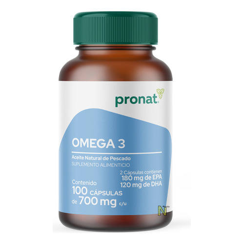 Omega 3 (100 Perlas De 700 Mg) Pronat
