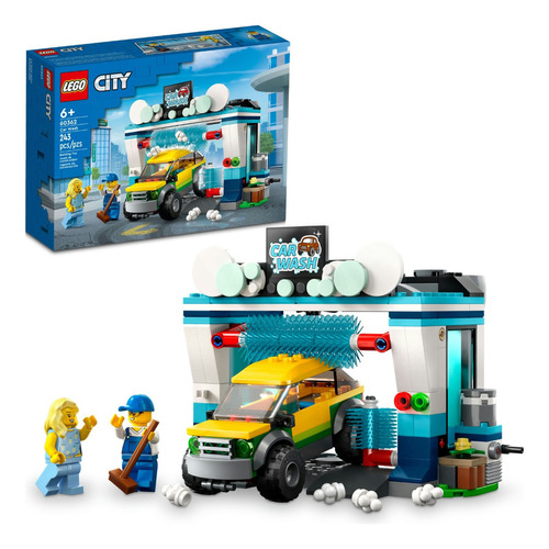 Kit De Construcción Lego City Autolavado 60362 243 Piezas 3+