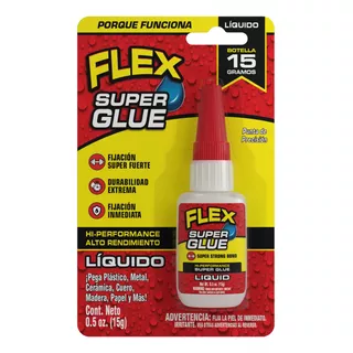 Gotita Flex Super Glue 15 Gr Adhesivo Original