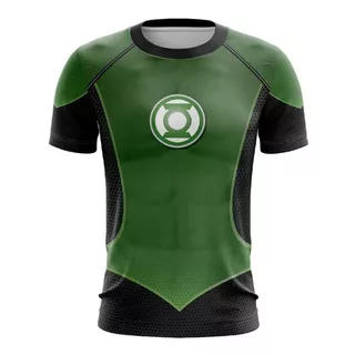 Playera Sublimada Linterna Verde