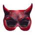 Máscara Roja De Diablo Malévolo - Mitad Rostro
