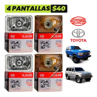 Pantalla Vidrio 4652 Hl 106 H4 Autopal