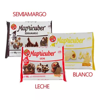 Chocolate Mapricuber 5 Cajas X 4.800 Kg Cotillon Sergio Once