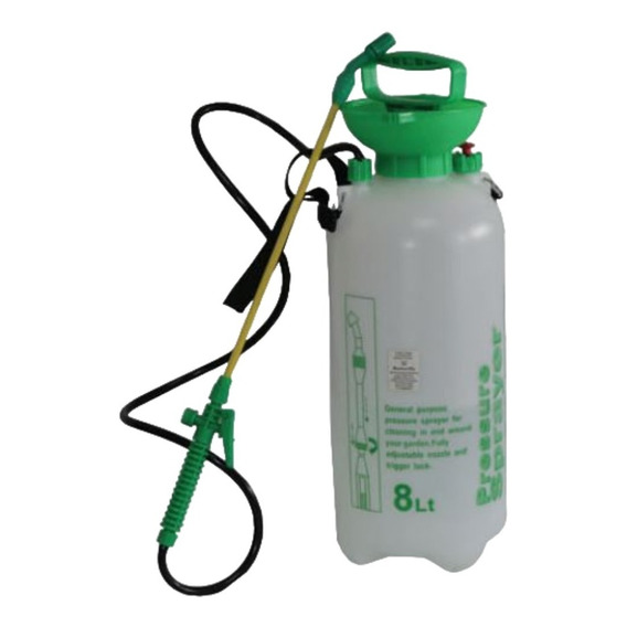  Pulverizador Manual A Presion Sprayer 8 Litros Fumigador