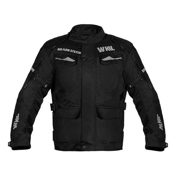 Chamarra Motociclista Hombre Con Protectores Impermeable Wkl