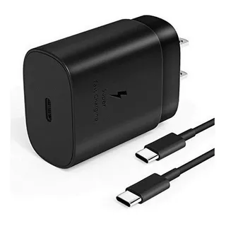 Cargador Samsung Usb Tipo C A Tipo C Carga Rápida 25w 