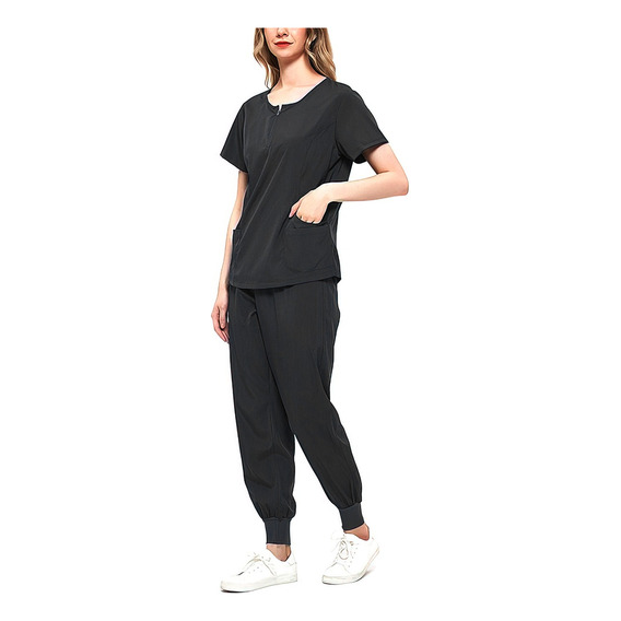 Pijama Quirúrgica Scrub Jogger Uniforme Antifluido Mujer