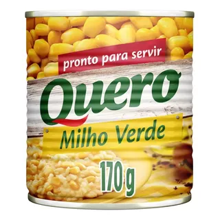 Milho Verde Em Conserva Lata Com 170g Quero