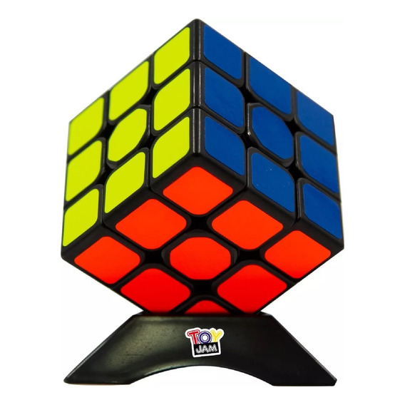 Cubos Rubik 3x3 Uso Profesional. Lubricado Color de la estructura Negro