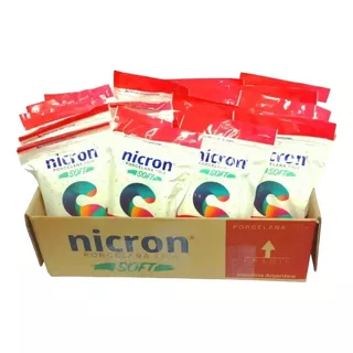 Porcelana Fria Nicron Soft Caja X 6,5 Kg. - 20 Paq De 325gs