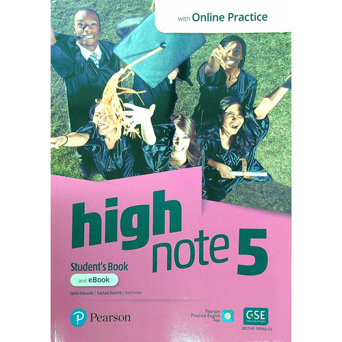 High Note 5 - Student's Book + Extra Digital Activities And Online Practice, De Edwards, Lynda. Editorial Pearson, Tapa Blanda En Inglés Internacional, 2020