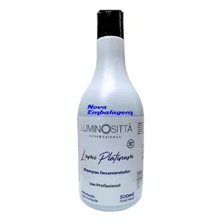 Shampoo Desamarelador Luminositta Lumi Platinum S/amônia