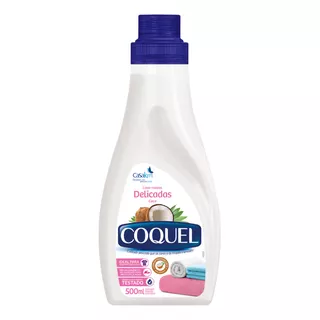 Sabão Líquido Coquel Coco Roupas Delicadas Frasco 500 Ml