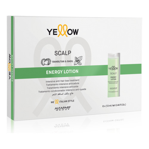 Yellow Scalp Energy Lotion Tratamiento Anticaída Alfaparf