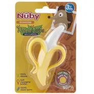 Mordillo Nuby Banana 100% Silicona Bananita Planeta Juguete