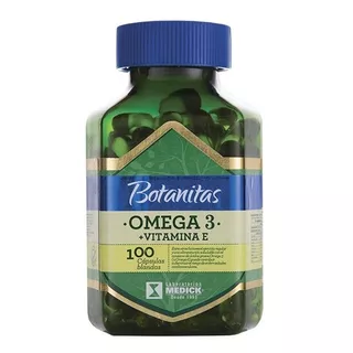Omega 3 + Vitamina E X 100 - Unidad a $509