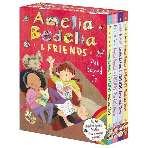 Amelia Bedelia & Friends Chapter Book Boxed Set #1 : All Boxed In [books 1-4], De Herman Parish. Editorial Harpercollins Publishers Inc En Inglés