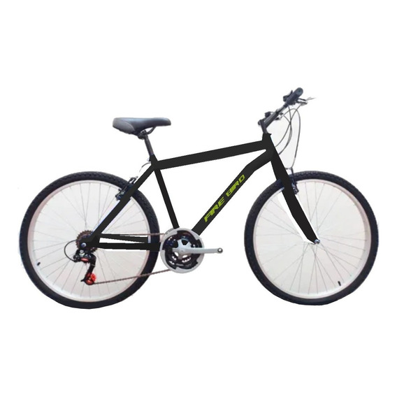 Bicicleta Mtb Firebird Rodado 26 Bin19160 De 18 Velocidades Color Verde