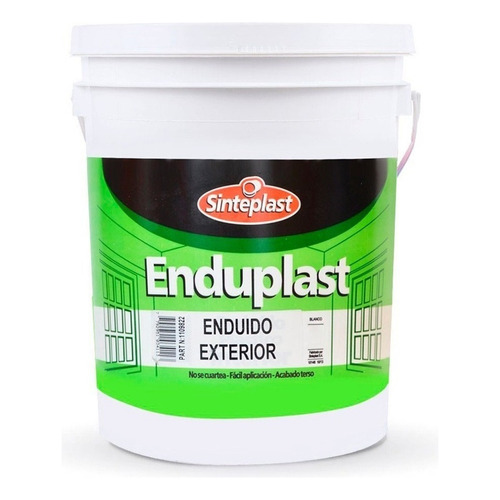 Enduído Plástico Exterior Sinteplast Enduplast 25kg