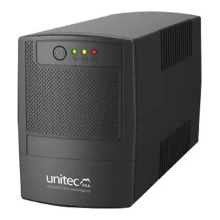 Ups Unitec 850 Interactiva 600va - 360w  6 Regulada